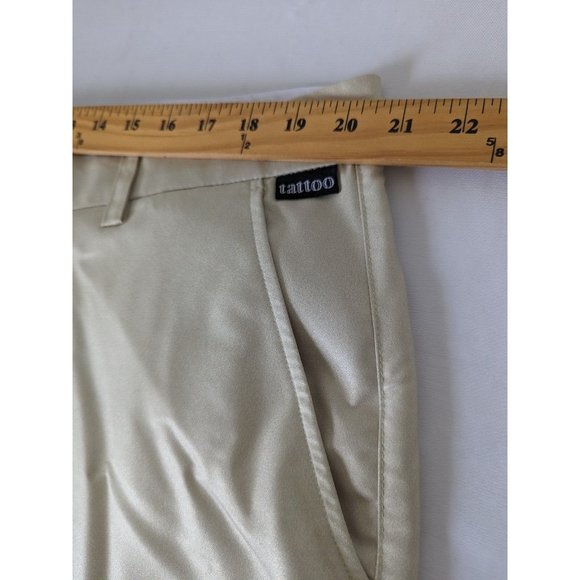 Tattoo Golf OB Shorts Size 40 Beige Solid Performance Outdoors Pockets - Picture 8 of 9